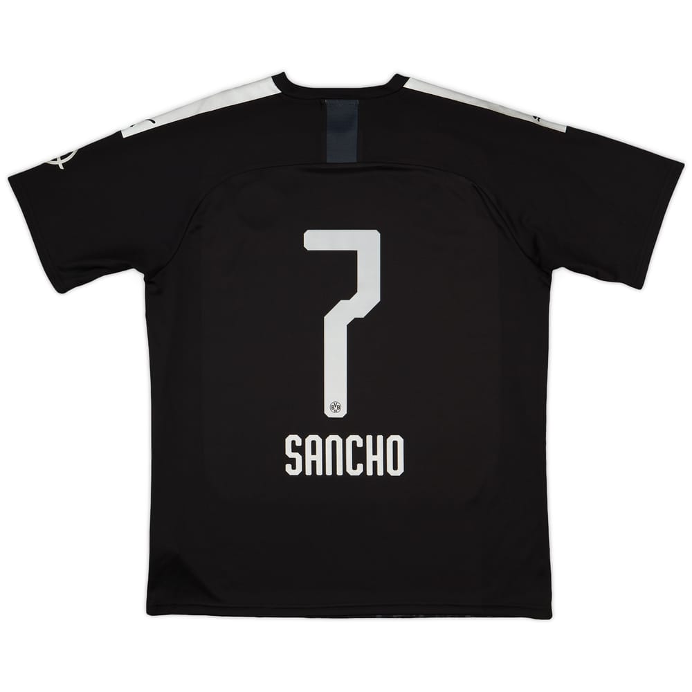 2019-20 Borussia Dortmund Away Shirt Sancho #7 - 10/10 - (L)