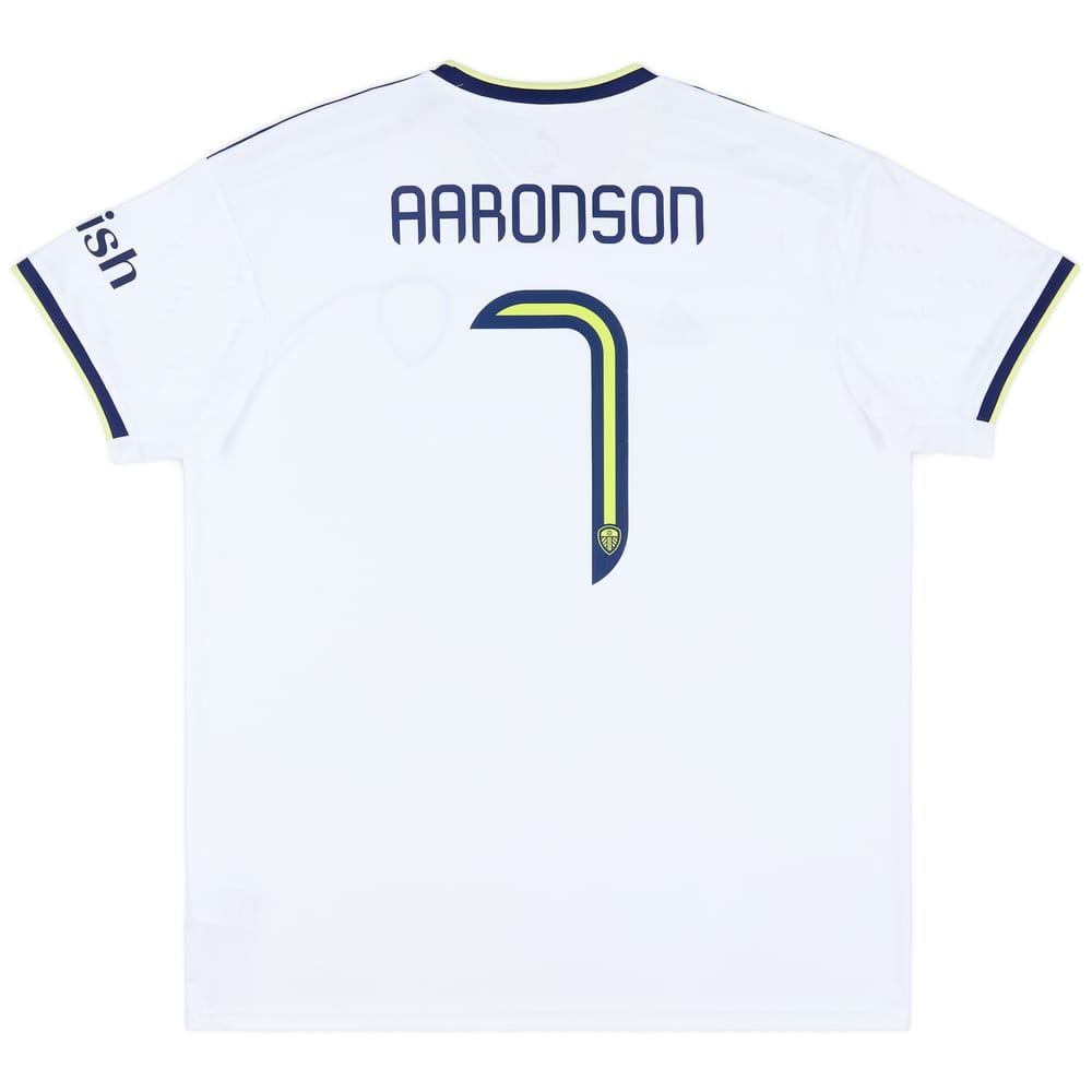 2022-23 Leeds United Home Shirt Aaronson #7