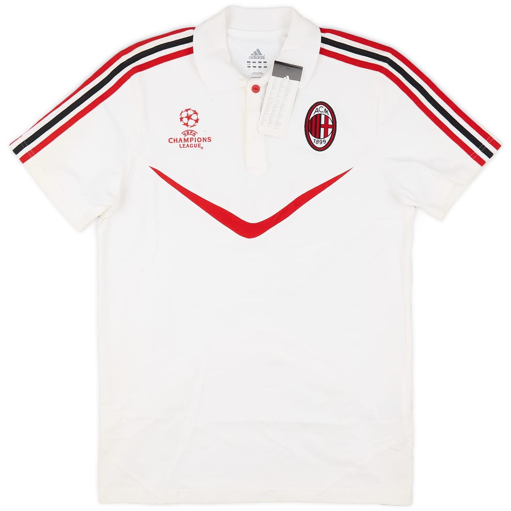 2010-11 AC Milan adidas Champions League Polo Shirt (M)