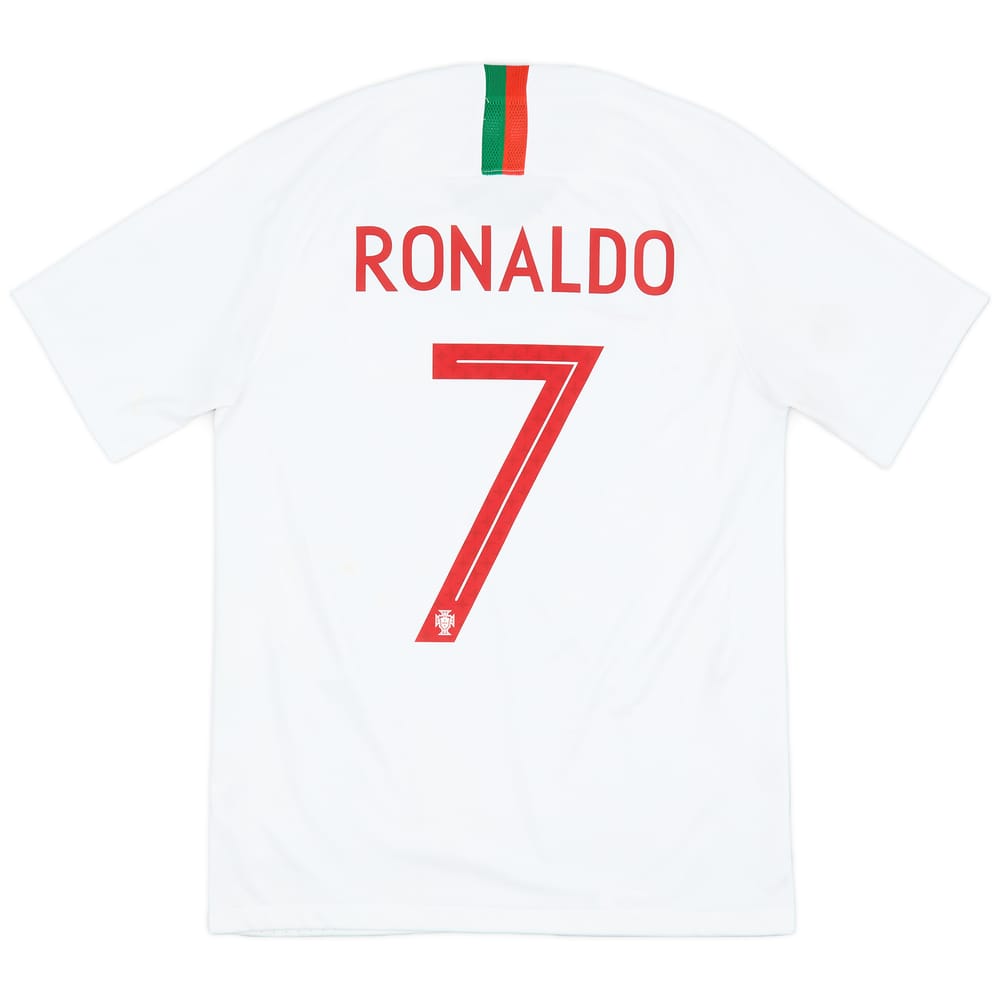 2018-19 Portugal Away Shirt Ronaldo #7 - 8/10 - (S)
