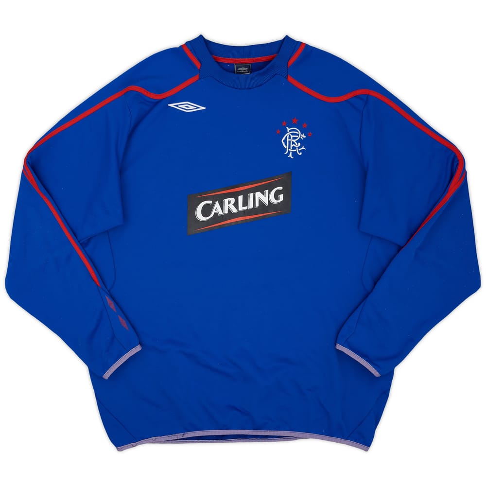 2006-07 Rangers Umbro Sweat Top - 8/10 - (3XL)