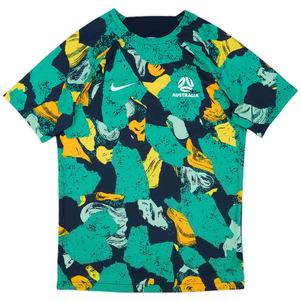 2022-23 Australia Nike Pre-match Training Shirt - 10/10 - (M)