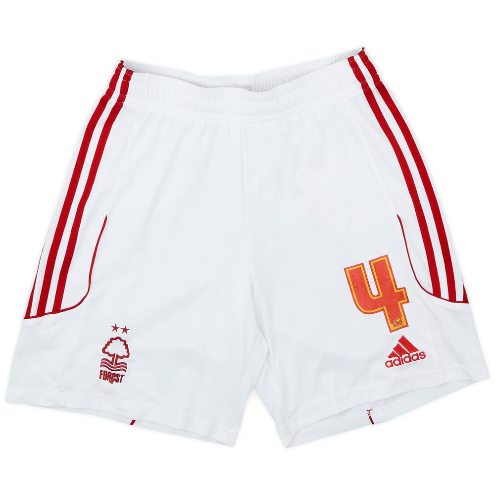 2013-14 Nottingham Forest Player Issue Home Shorts #4 - 5/10 - (S)