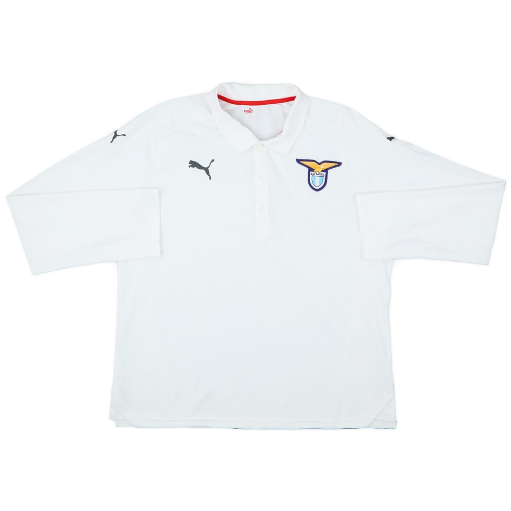 2010-11 Lazio Puma Polo L/S Shirt - 9/10 - (XL)