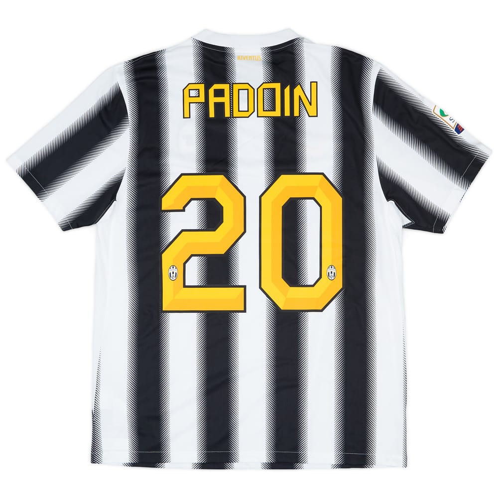 2011-12 Juventus Home Shirt Padoin #20 9 /10 - (L)