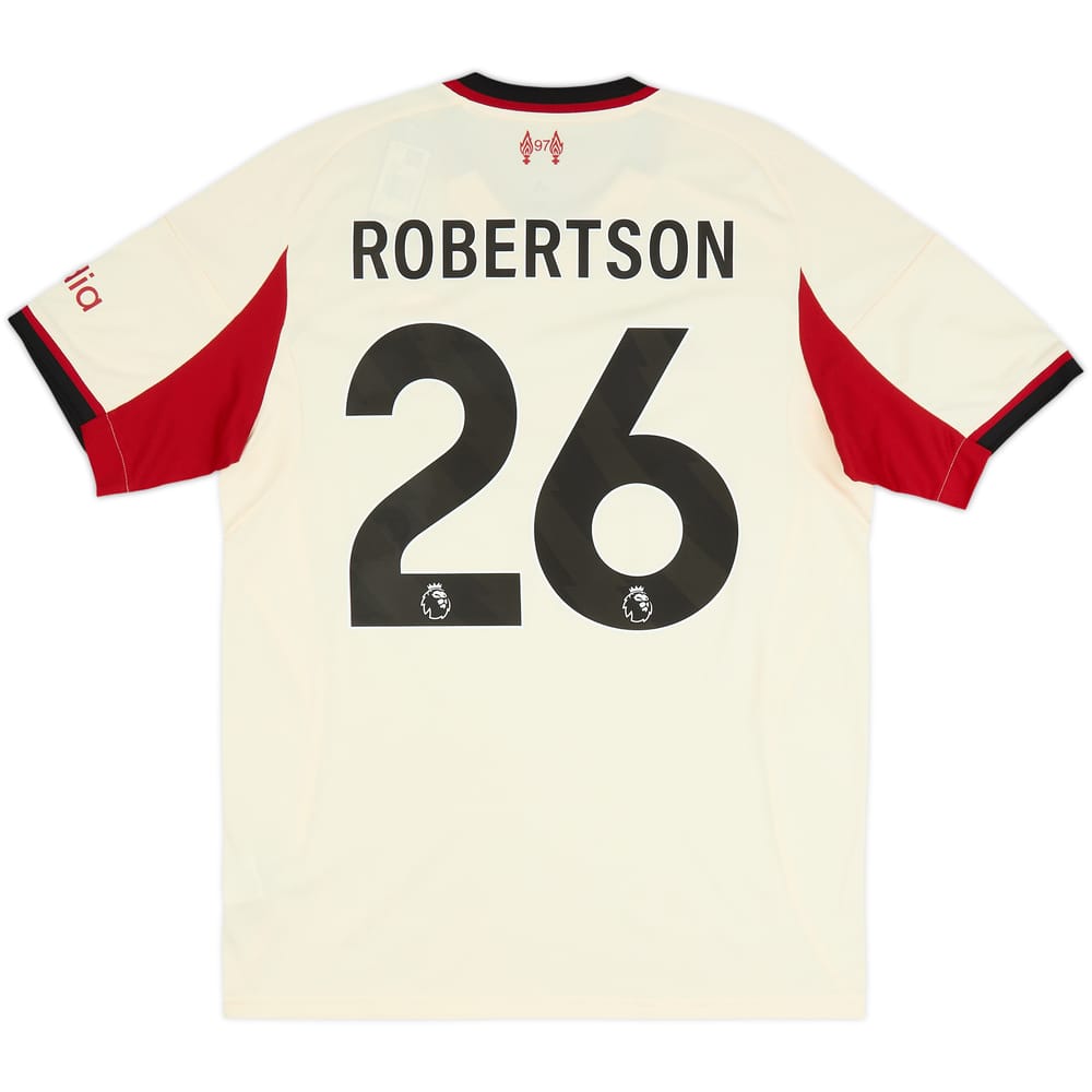 2025-26 Liverpool Away Shirt Robertson #26