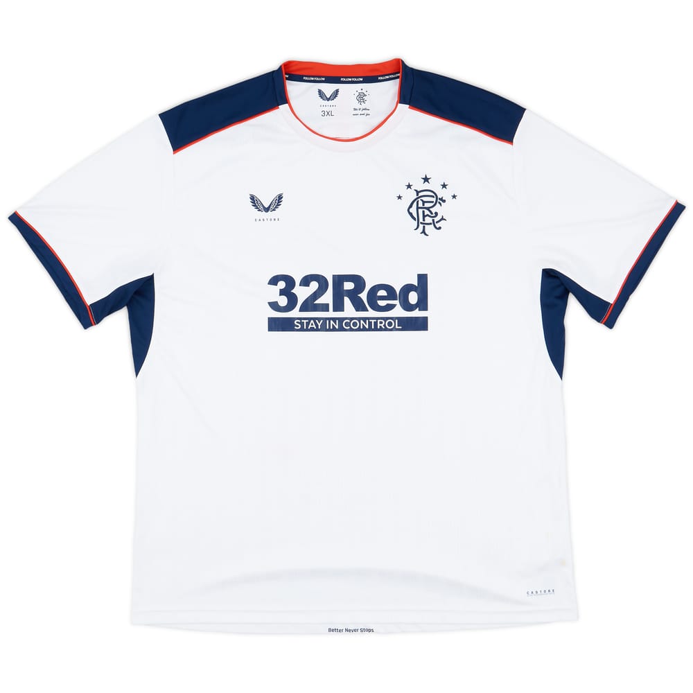 2020-21 Rangers Away Shirt - 8/10 - (3XL)