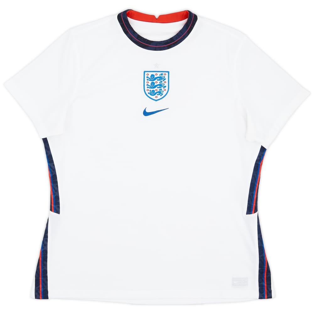 2020-22 England Home Shirt - 8/10 - (Women's XL)
