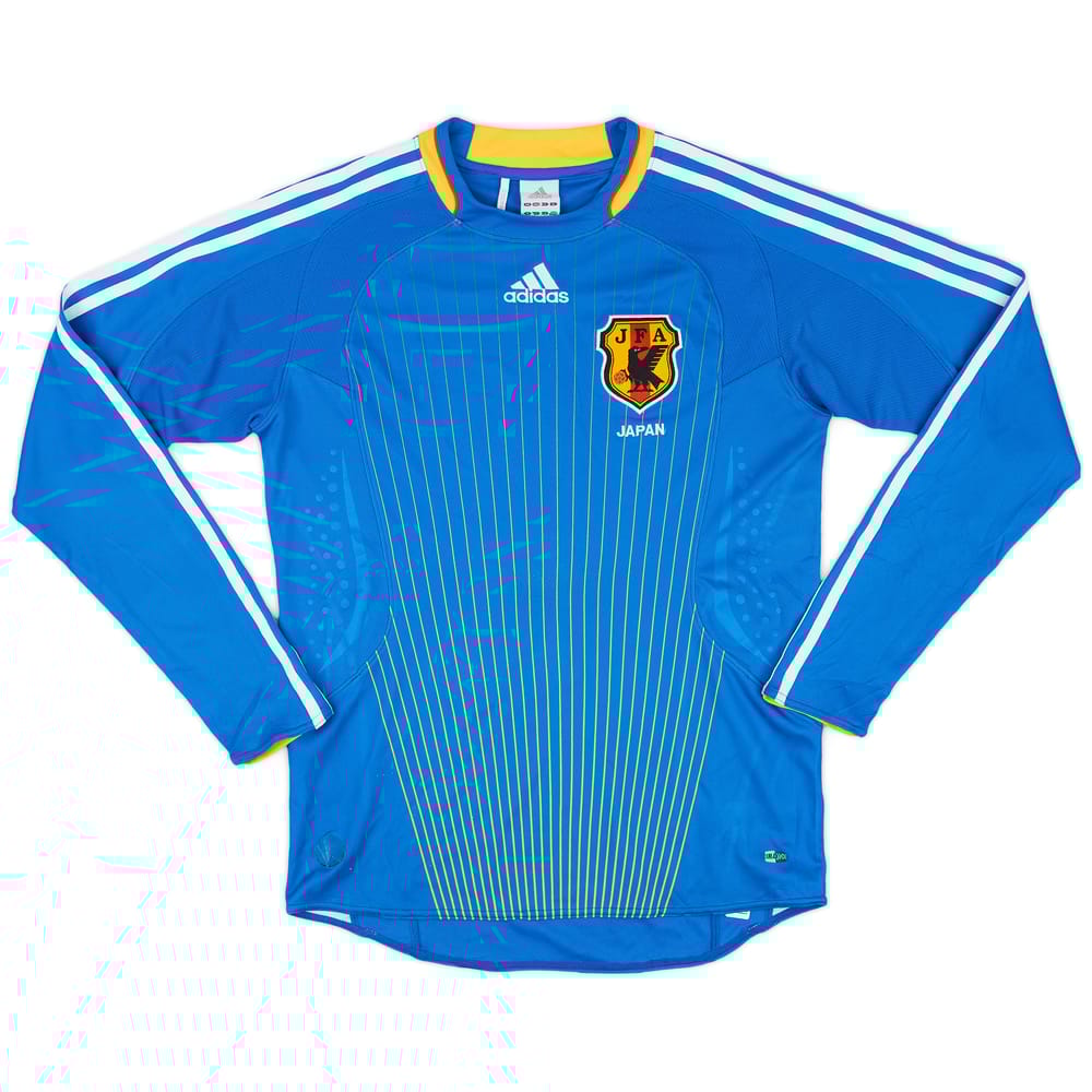 2008-09 Japan Home L/S Shirt - 7/10 - (S)