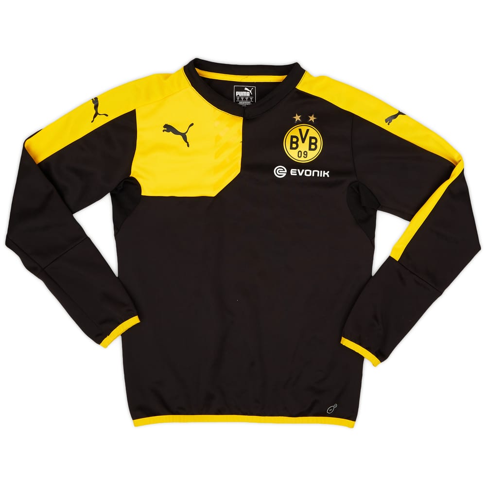 2015-16 Borussia Dortmund Puma Sweat Top - 8/10 - (S)