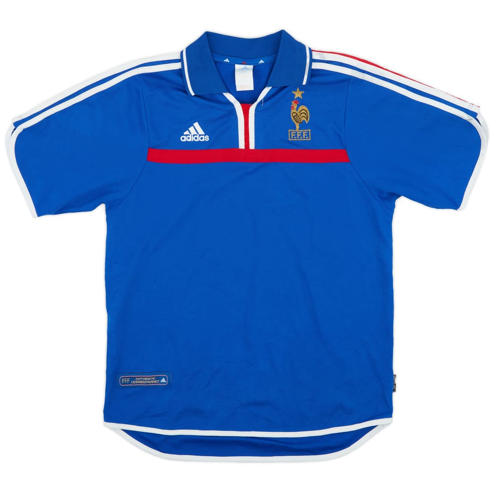 2000-02 France Home Shirt - 6/10 - (S)