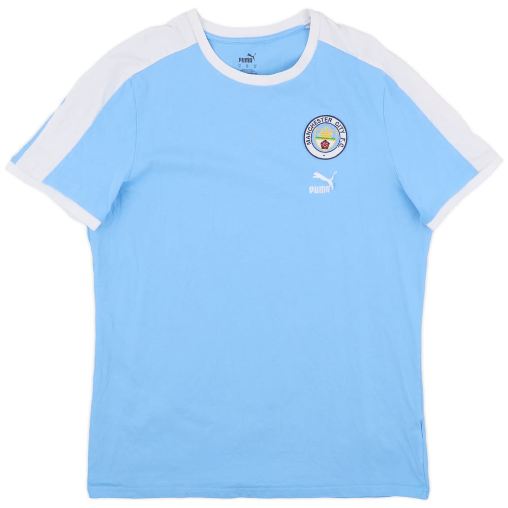 2020-21 Manchester City Puma Training Shirt - 9/10 - (XL)