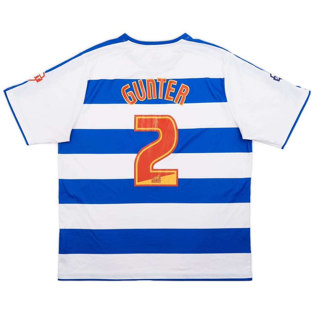 2015-16 Reading Home Shirt Gunter #2 - 6/10 - (XXL)