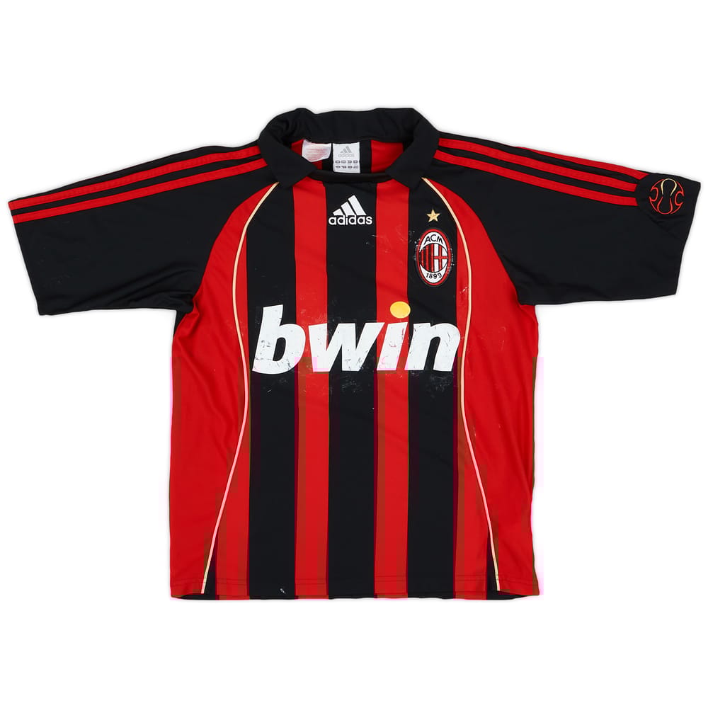 2006-07 AC Milan Home Shirt - 4/10 - (L.Boys)