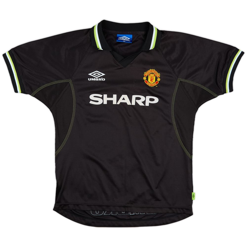 1998-99 Manchester United Third Shirt - 9/10 - (L.Boys)