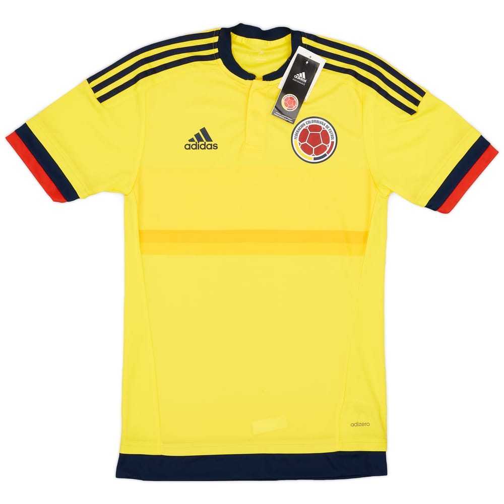 2015 Colombia Player Issue Copa America Home Shirt (S)