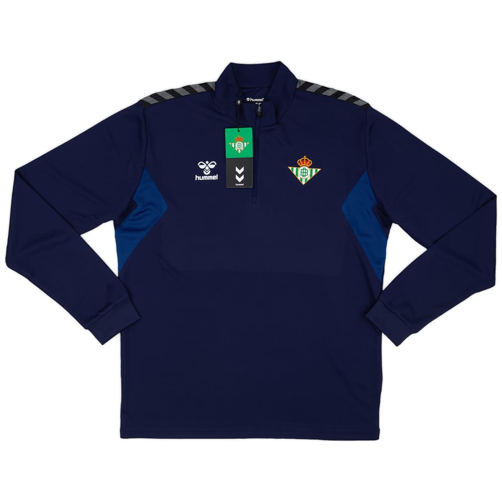2023-24 Real Betis Hummel 1/4 Zip Training Top