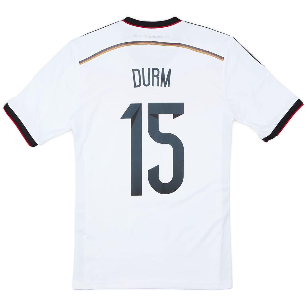 2014-15 Germany Home Shirt Durm #15 - 9/10 - (S)