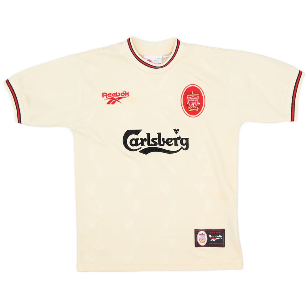 1996-97 Liverpool Away Shirt - 9/10 - (L.Boys)