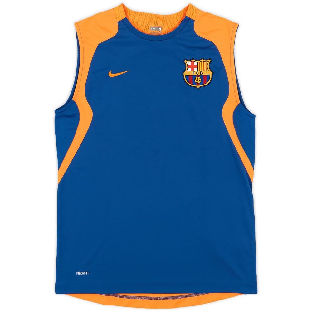 2007-08 Barcelona Nike Training Vest - 9/10 - (S)