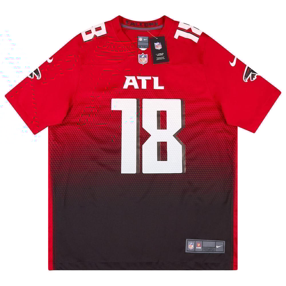 2020-22 Atlanta Falcons Ridley #18 Nike Game Jersey (Alternate) L - W/Tags