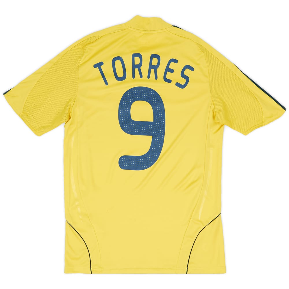 2008-10 Spain Away Shirt Torres #9 - 6/10 - (S)