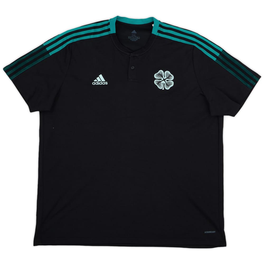 2021-22 Celtic adidas Polo Shirt - 9/10 - (XXL)
