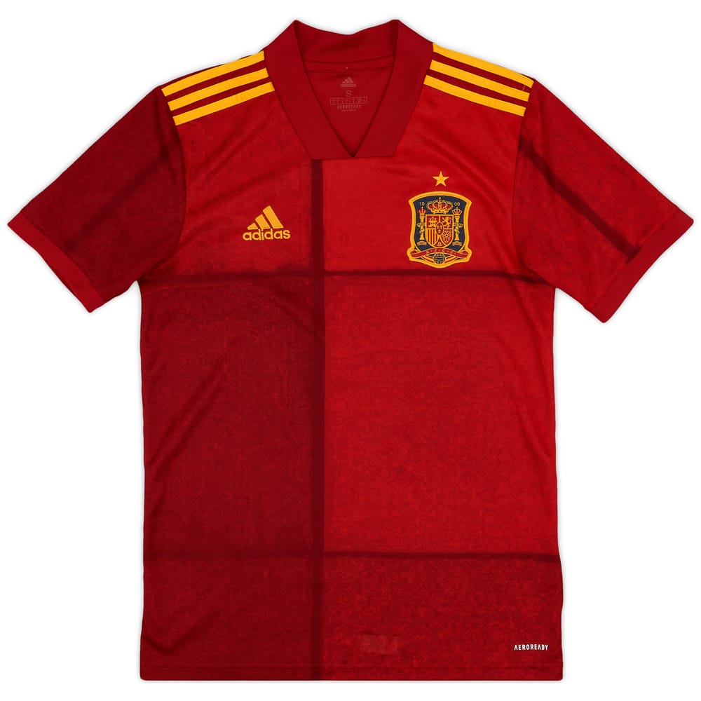 2020-21 Spain Home Shirt - 9/10 - (S)