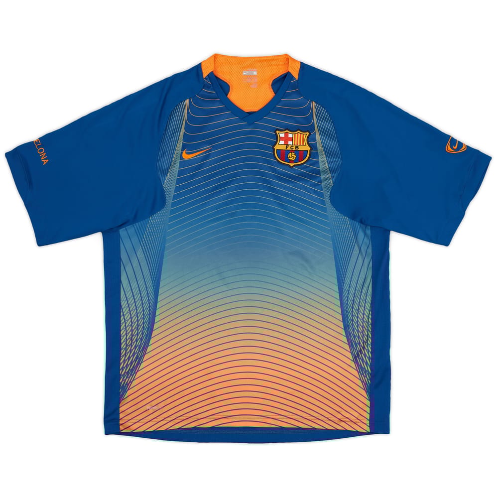 2007-08 Barcelona Nike Training Shirt - 9/10 - (M)