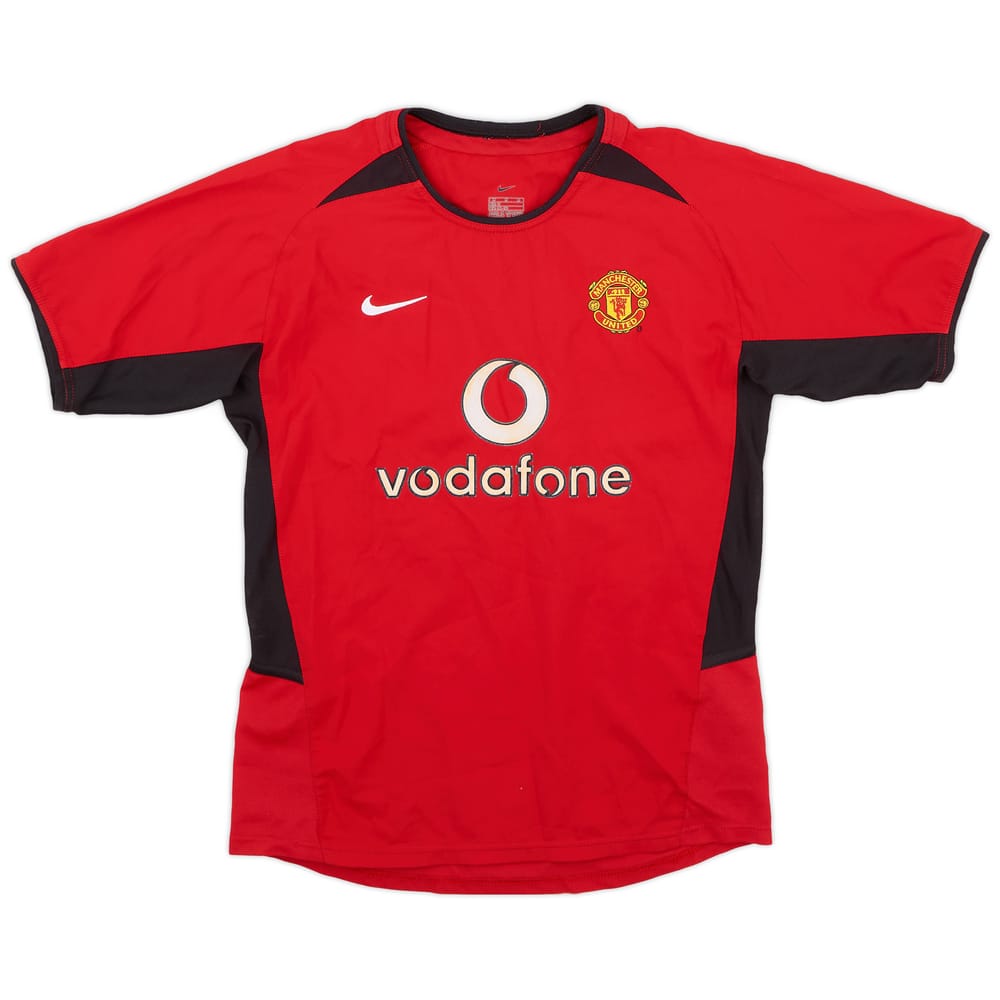 2002-04 Manchester United Home Shirt #10 - 5/10 - (M.Boys)