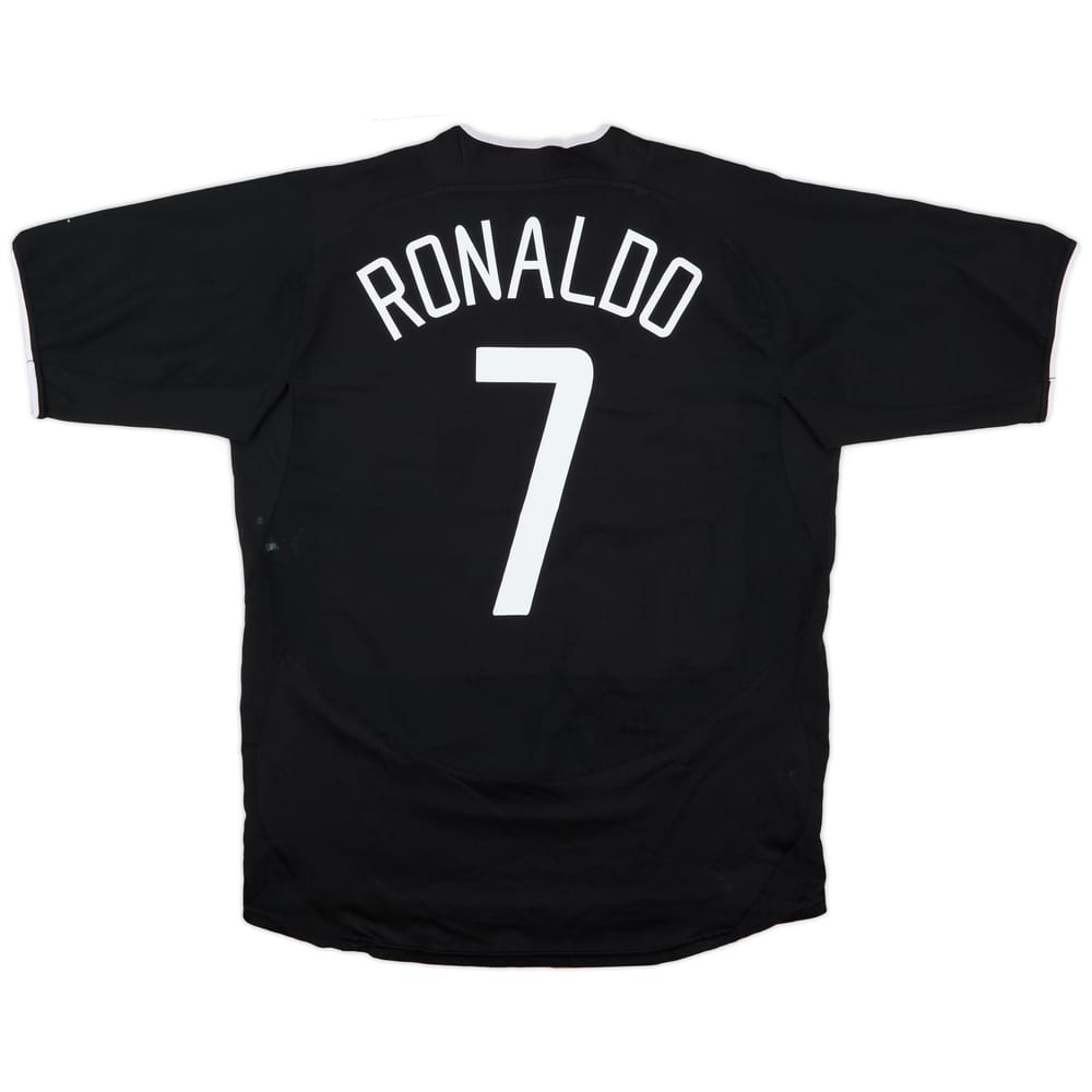 2003-05 Manchester United Away Shirt Ronaldo #7 - 8/10 - (XL)