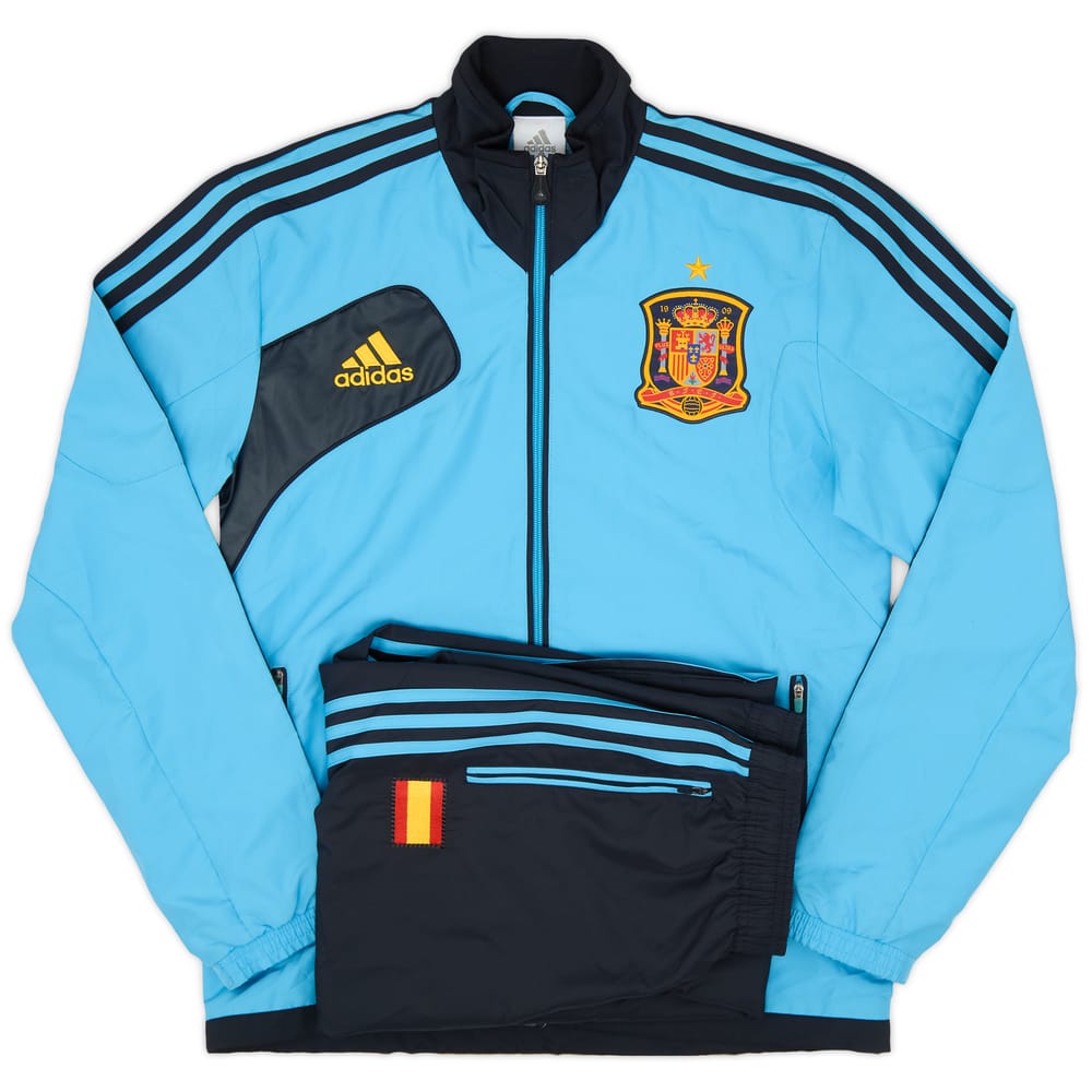 2010-11 Spain adidas Tracksuit - 9/10 - (S)