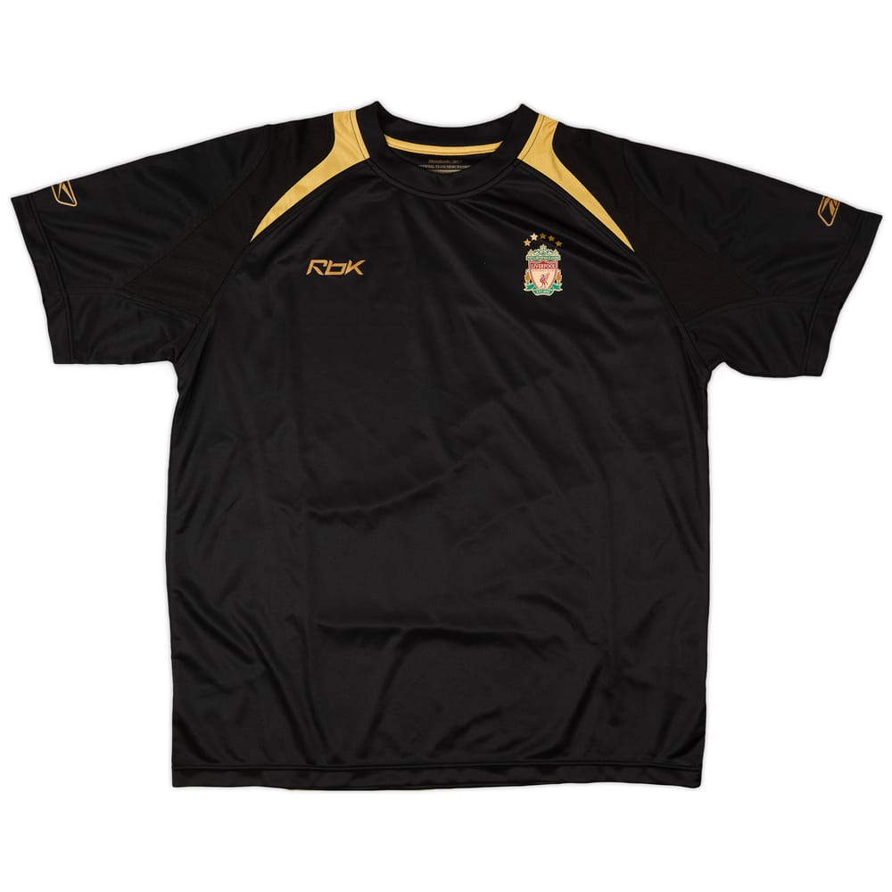 2005-06 Liverpool Reebok Training Shirt - 9/10 - (L)