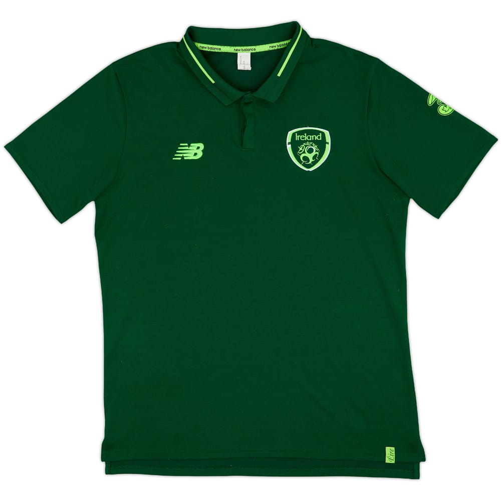 2018-19 Ireland New Balance Polo Shirt - 8/10 - (L)