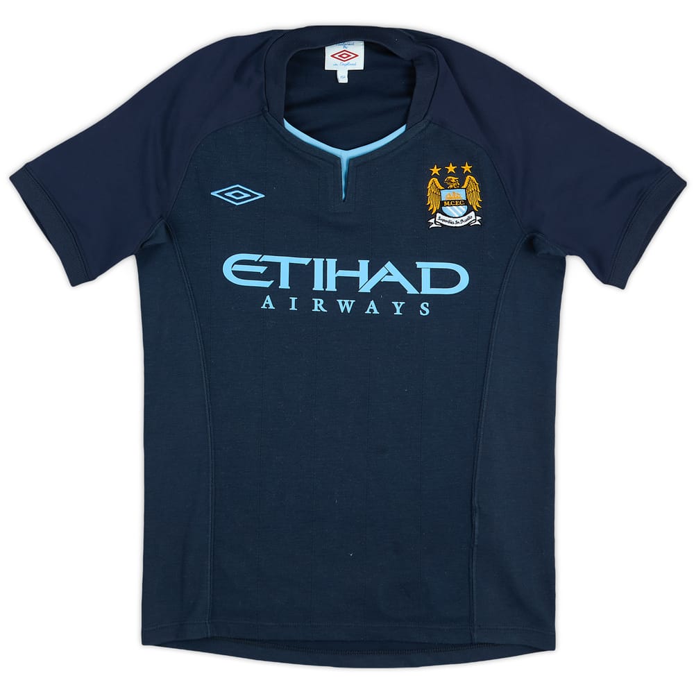 2010-12 Manchester City Away Shirt - 9/10 - (L.Boys)