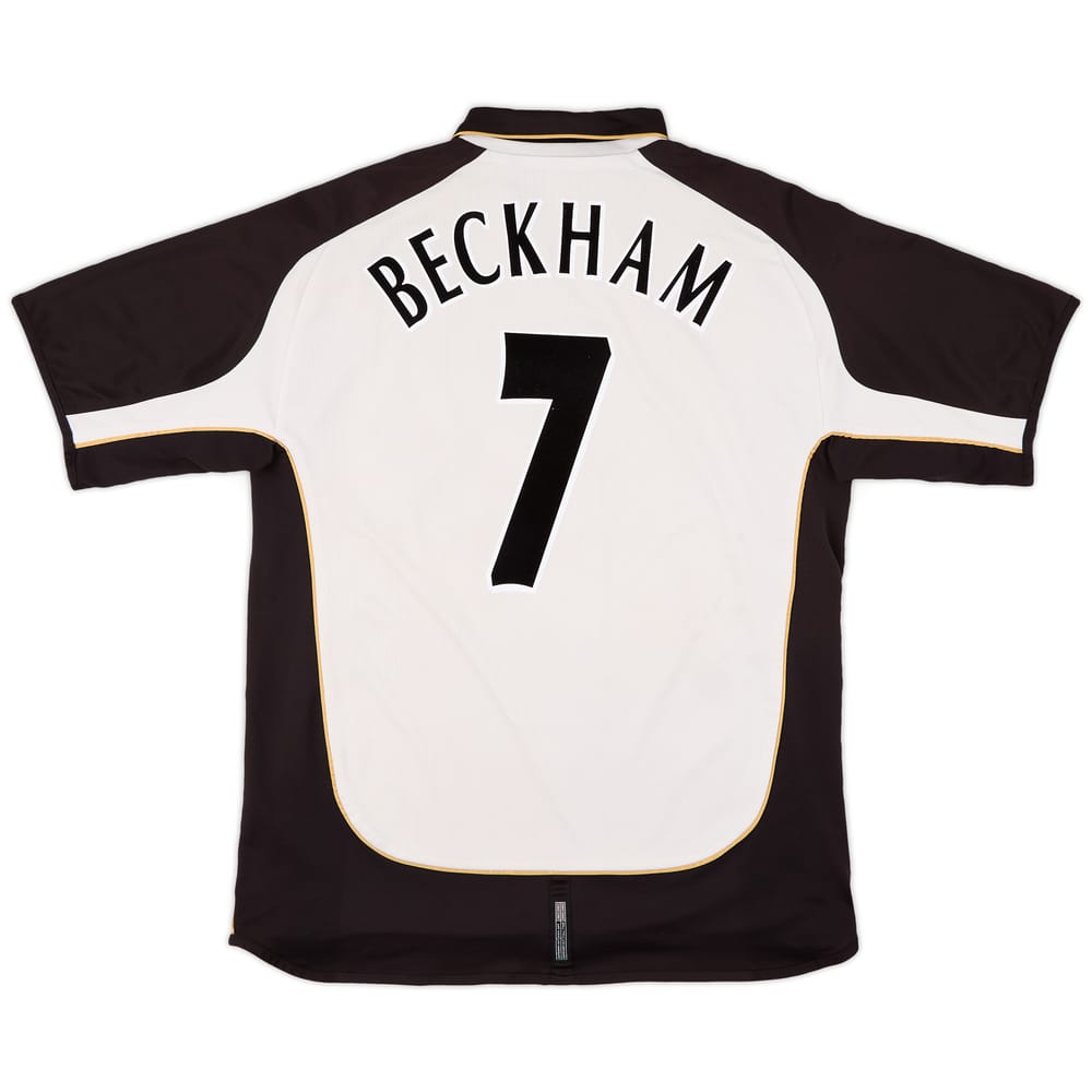 2001-02 Manchester United Centenary Away/Third Shirt Beckham #7 - 5/10 - (XL)