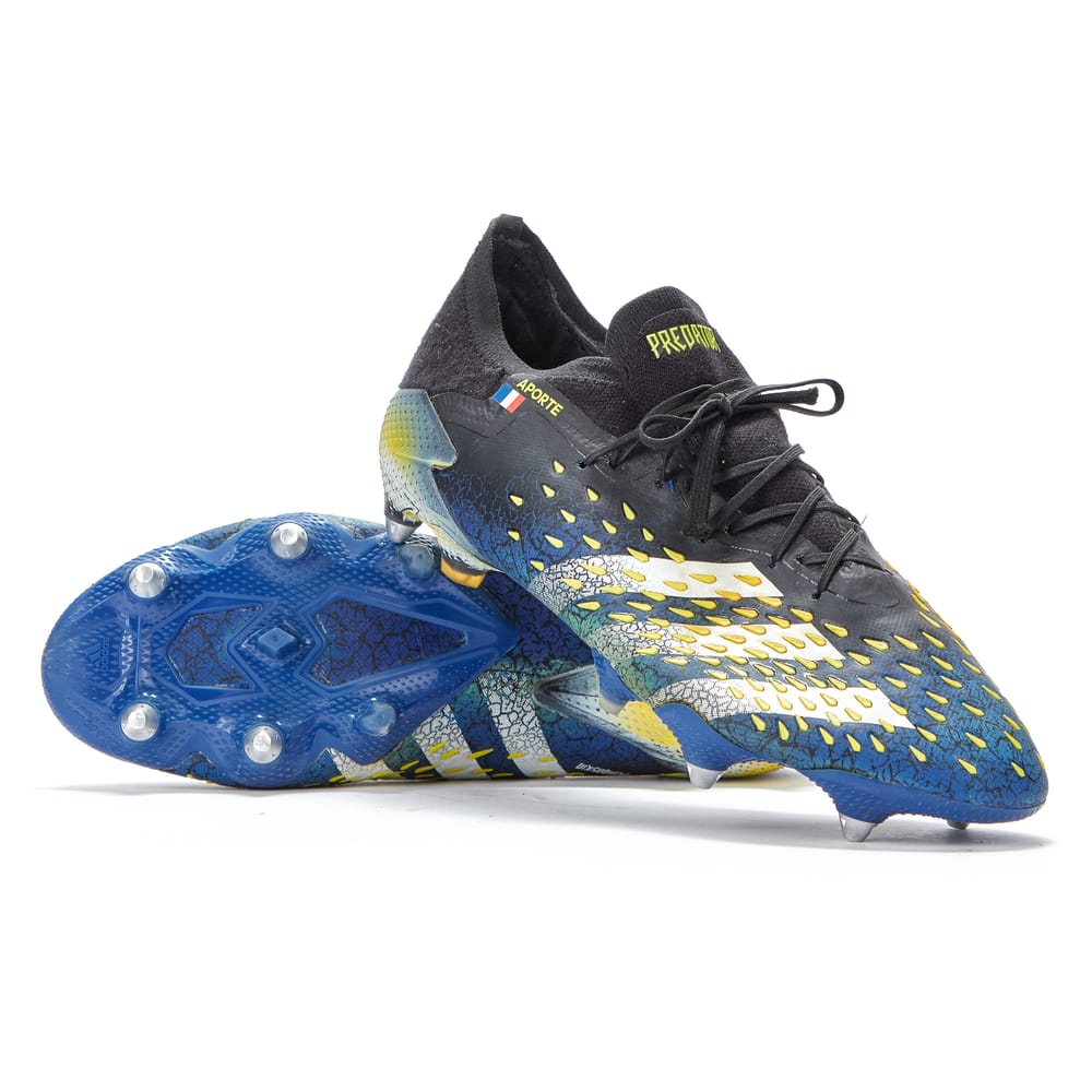 2021 adidas Match Worn Predator Freak.1 L Football Boots *(Aymeric Laporte) - 5/10 - SG 10½