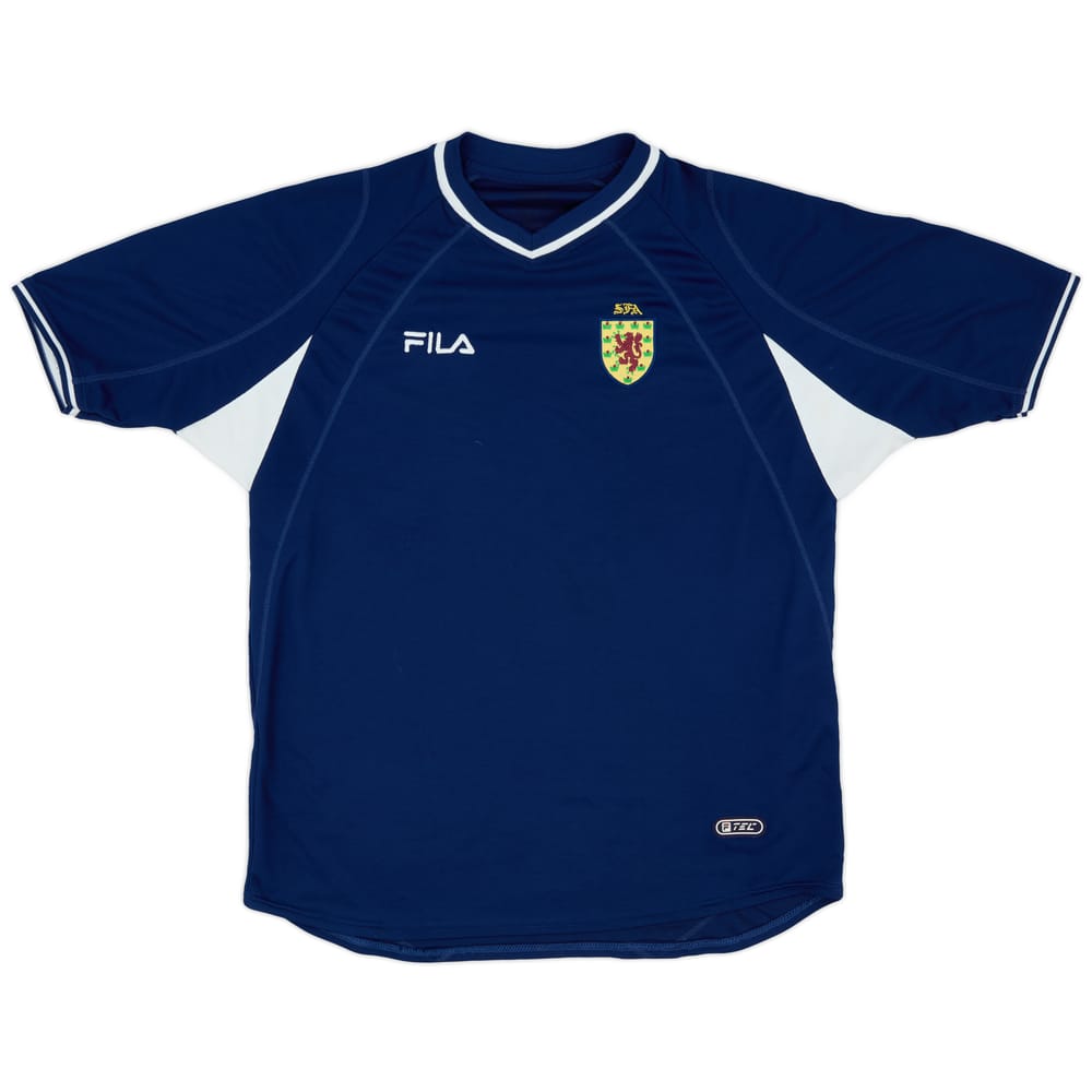 2000-02 Scotland Home Shirt - 8/10 - (XL)