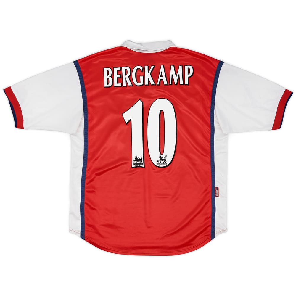 1998-99 Arsenal Home Shirt Bergkamp #10 - 6/10 - (L)