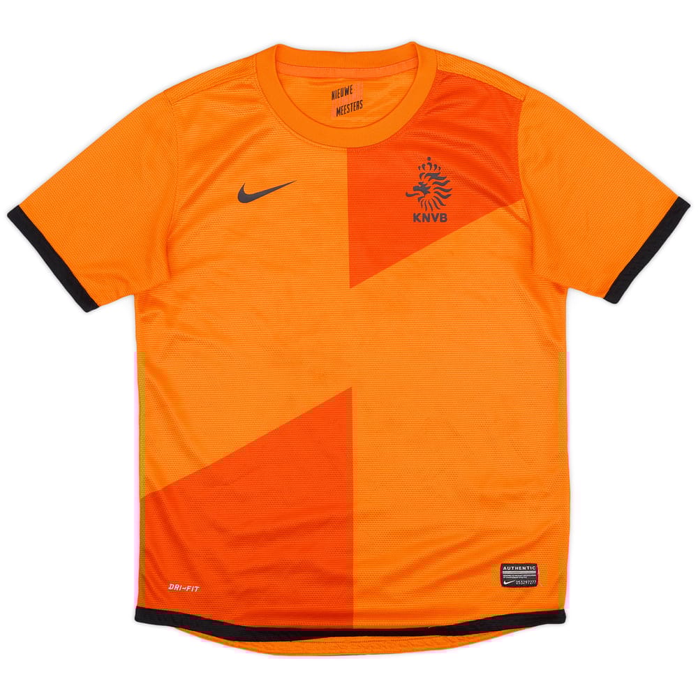 2012-13 Netherlands Home Shirt - 8/10 - (L.Boys)