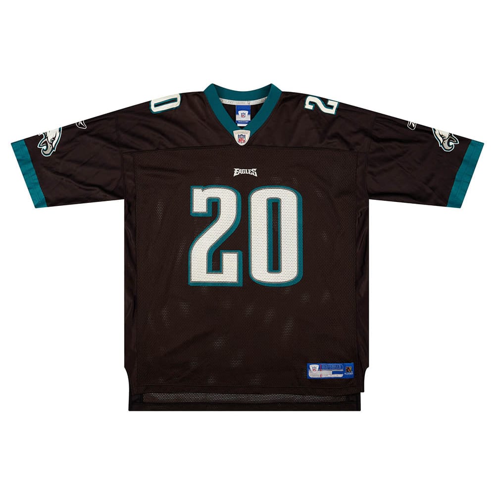 2005-06 Philadelphia Eagles Dawkins #20 Reebok On Field Jersey (Alternate) XXL