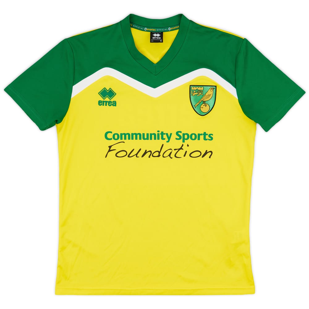 2016-17 Norwich City Errea Training Shirt - 9/10 - (S)
