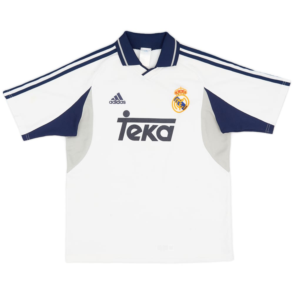 2000-01 Real Madrid Home Shirt - 5/10 - (XL.Boys)