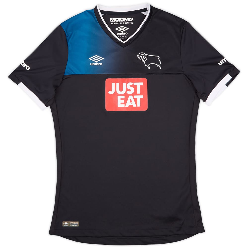 2016-17 Derby County Away Shirt - 8/10 - (XL.Boys)