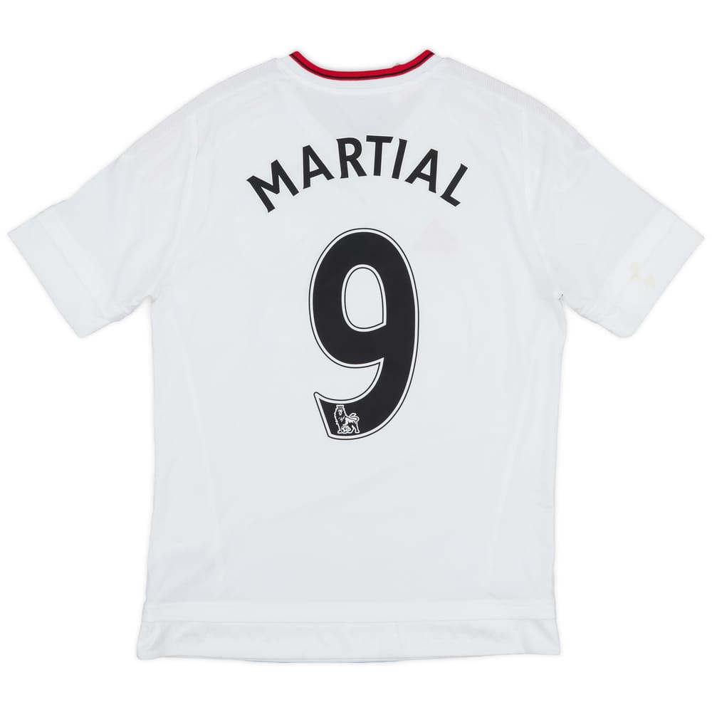 2015-16 Manchester United Away Shirt Martial #9 - 9/10 - (L.Boys)