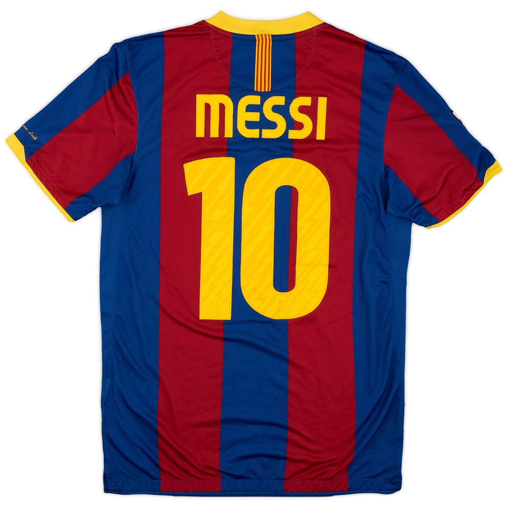 2010-11 Barcelona Home Shirt Messi #10 - 7/10 - (S)