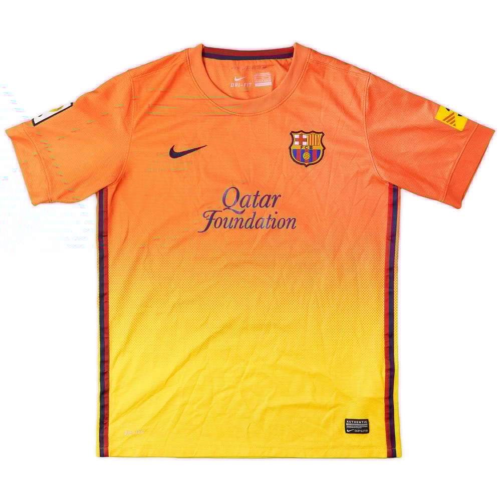 2012-13 Barcelona Away Shirt - 7/10 - (XL.Boys)