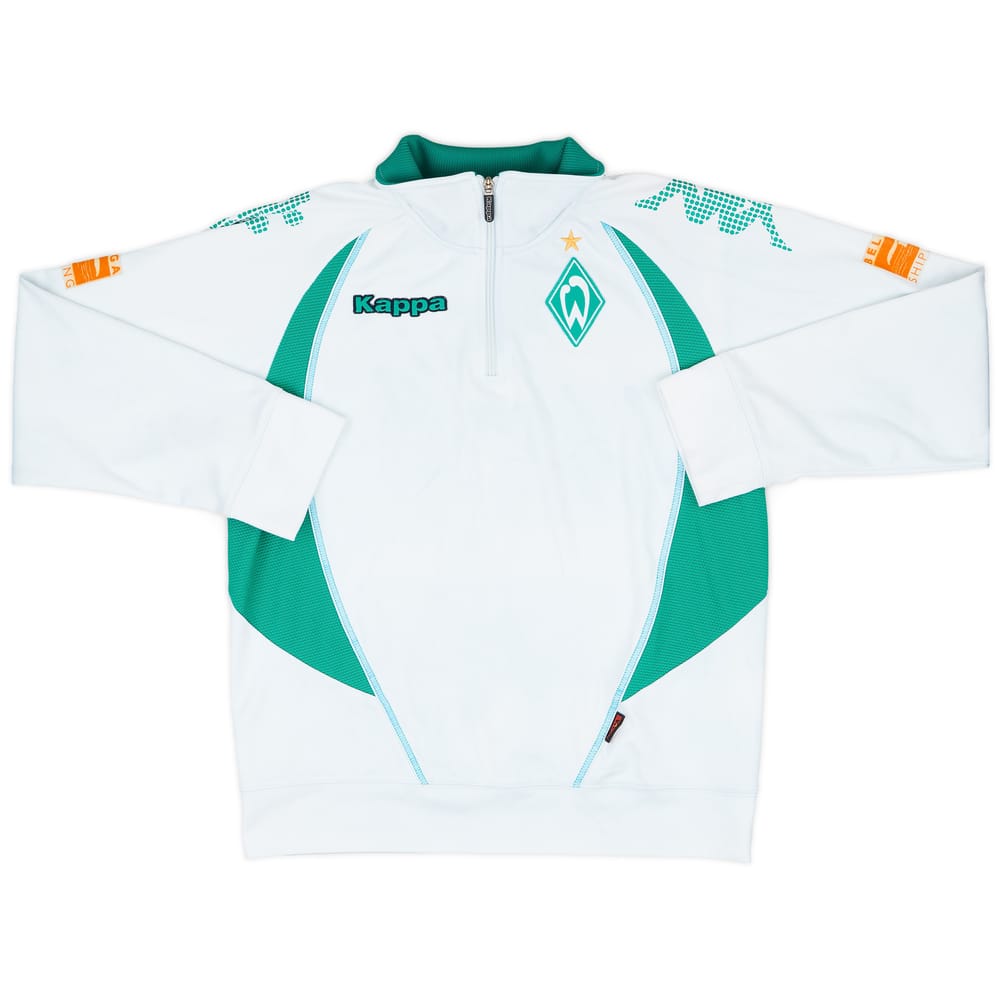2008-09 Werder Bremen Kappa 1/4 Zip Drill Top Pizarro #24 - 5/10 - (M)