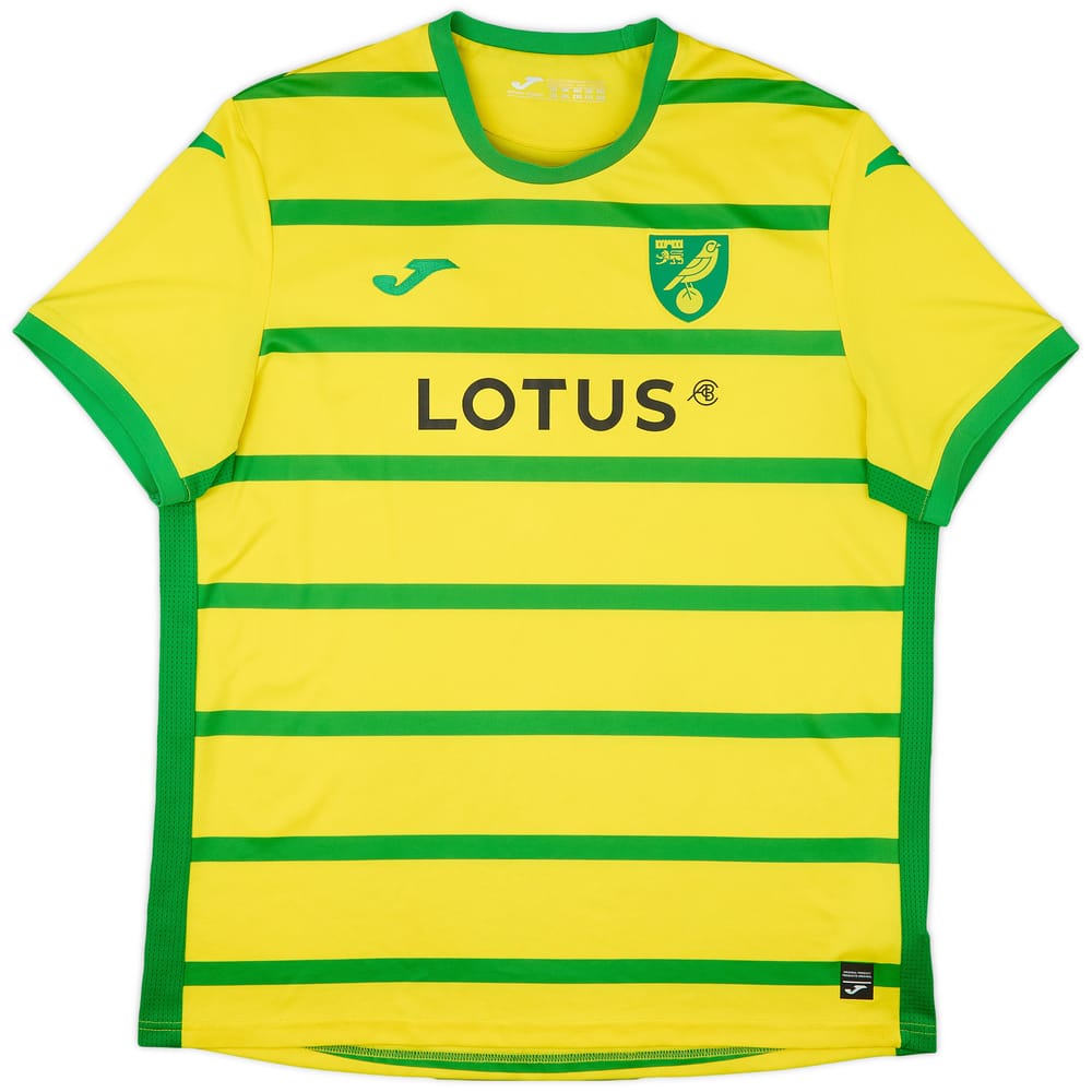 2023-24 Norwich City Home Shirt - 9/10 - (XXL)