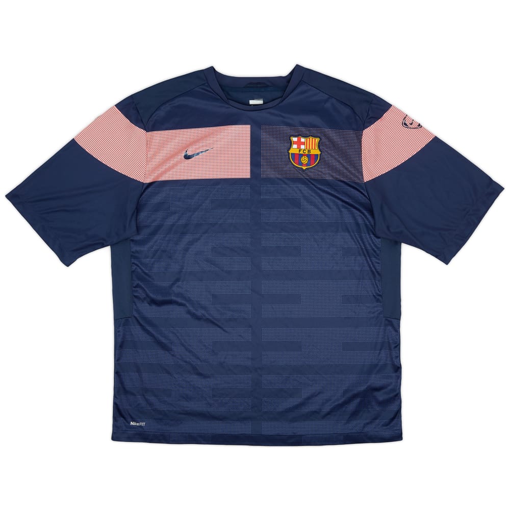 2009-10 Barcelona Nike Training Shirt - 9/10 - (XL)